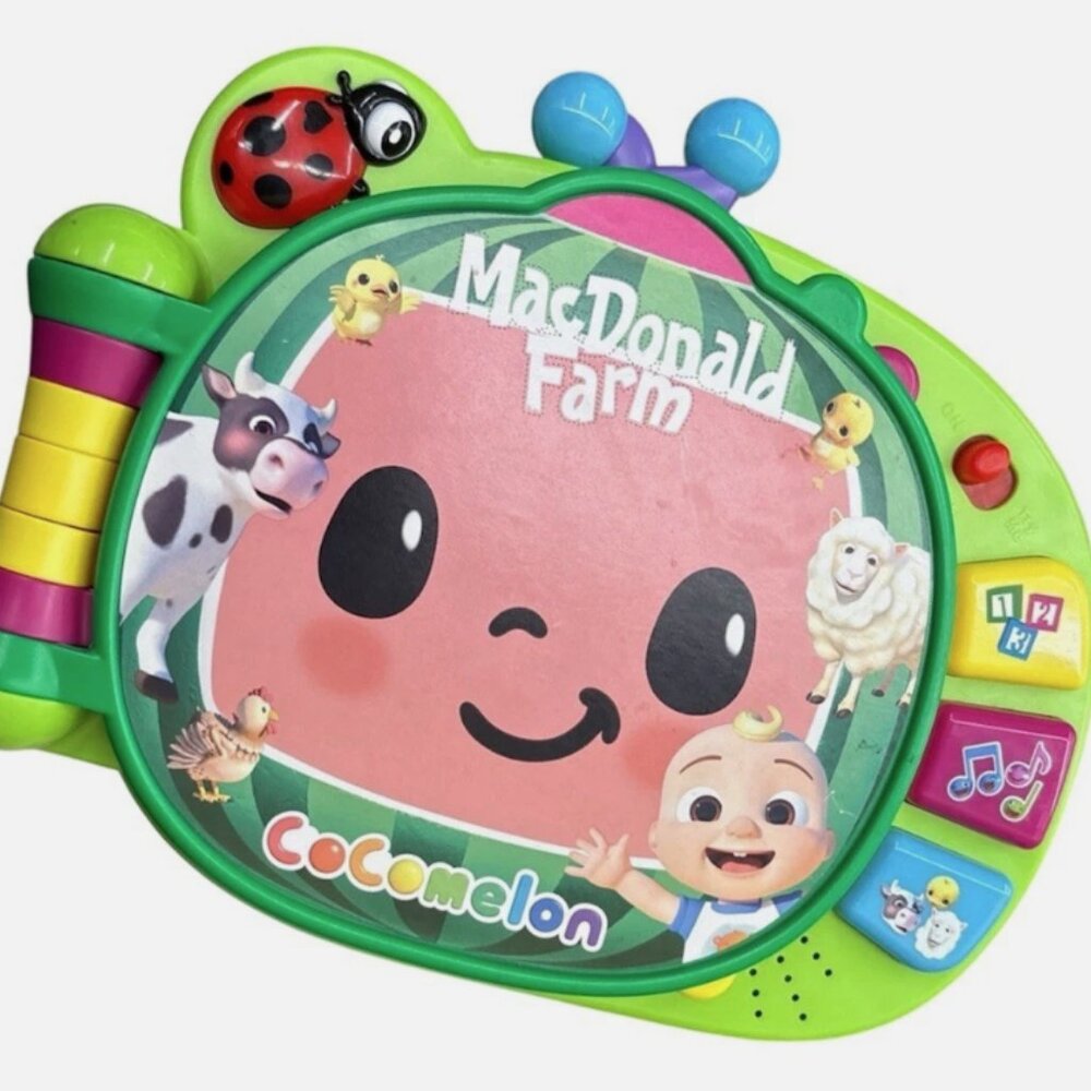 CoComelon MacDonald Farm Musical Electronic Learning Book - Picture 1 of 4